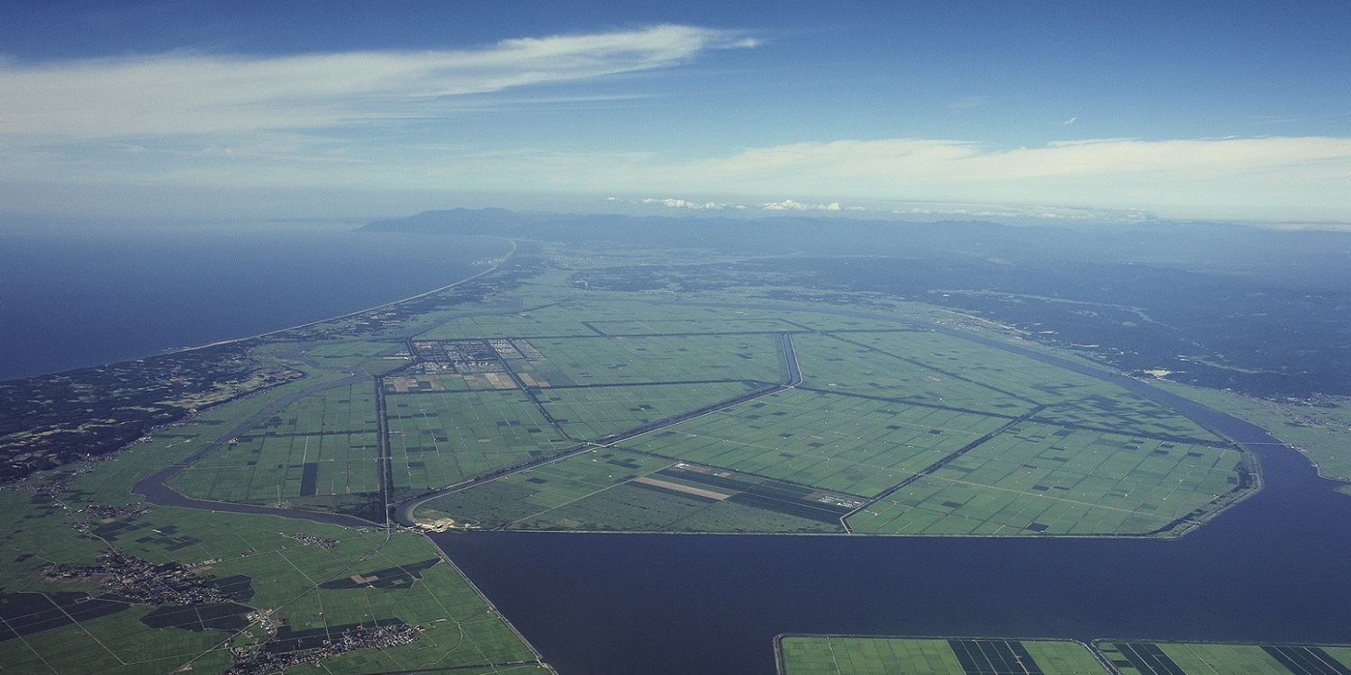 大潟村全景